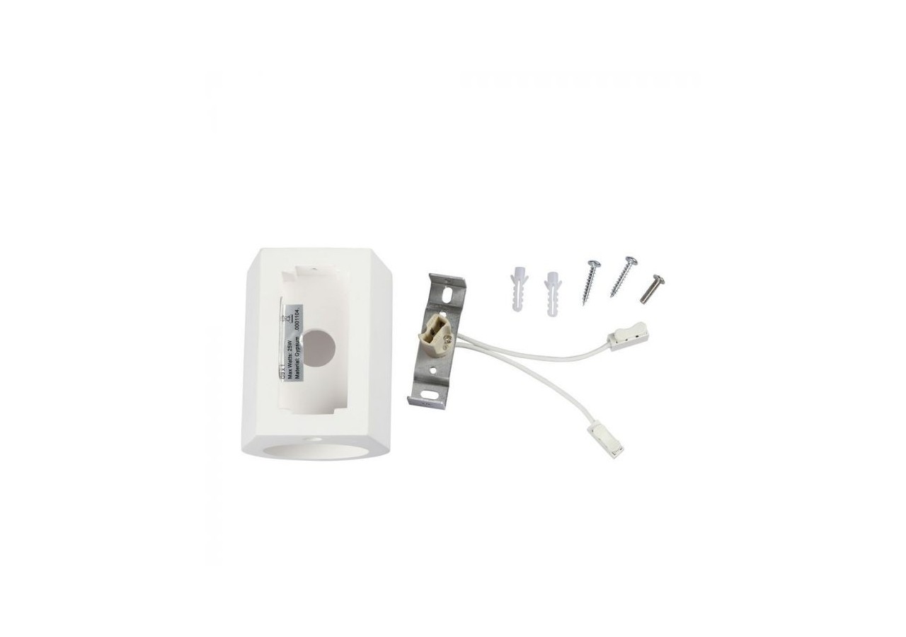 Raccord G9 Rond Blanc