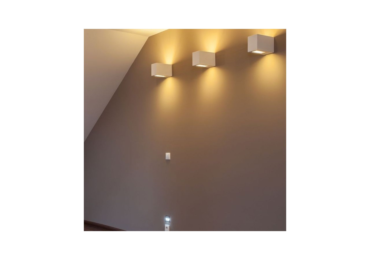 Raccord G9 Carré Blanc