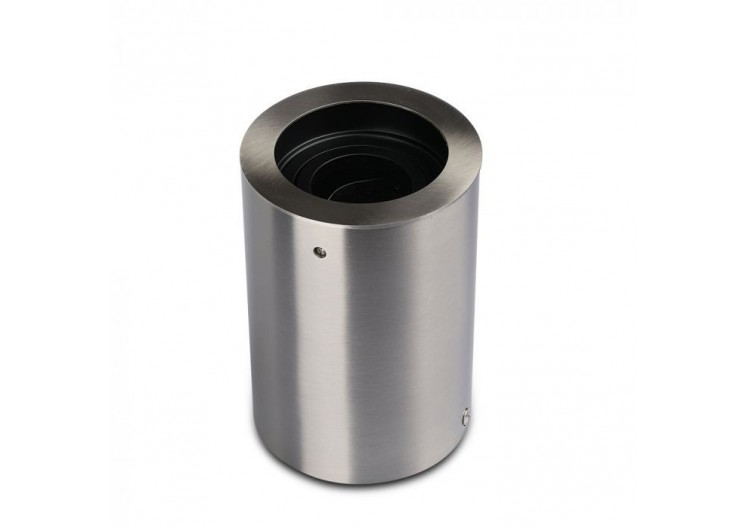 Raccord GU10 Rond Nickel Satiné