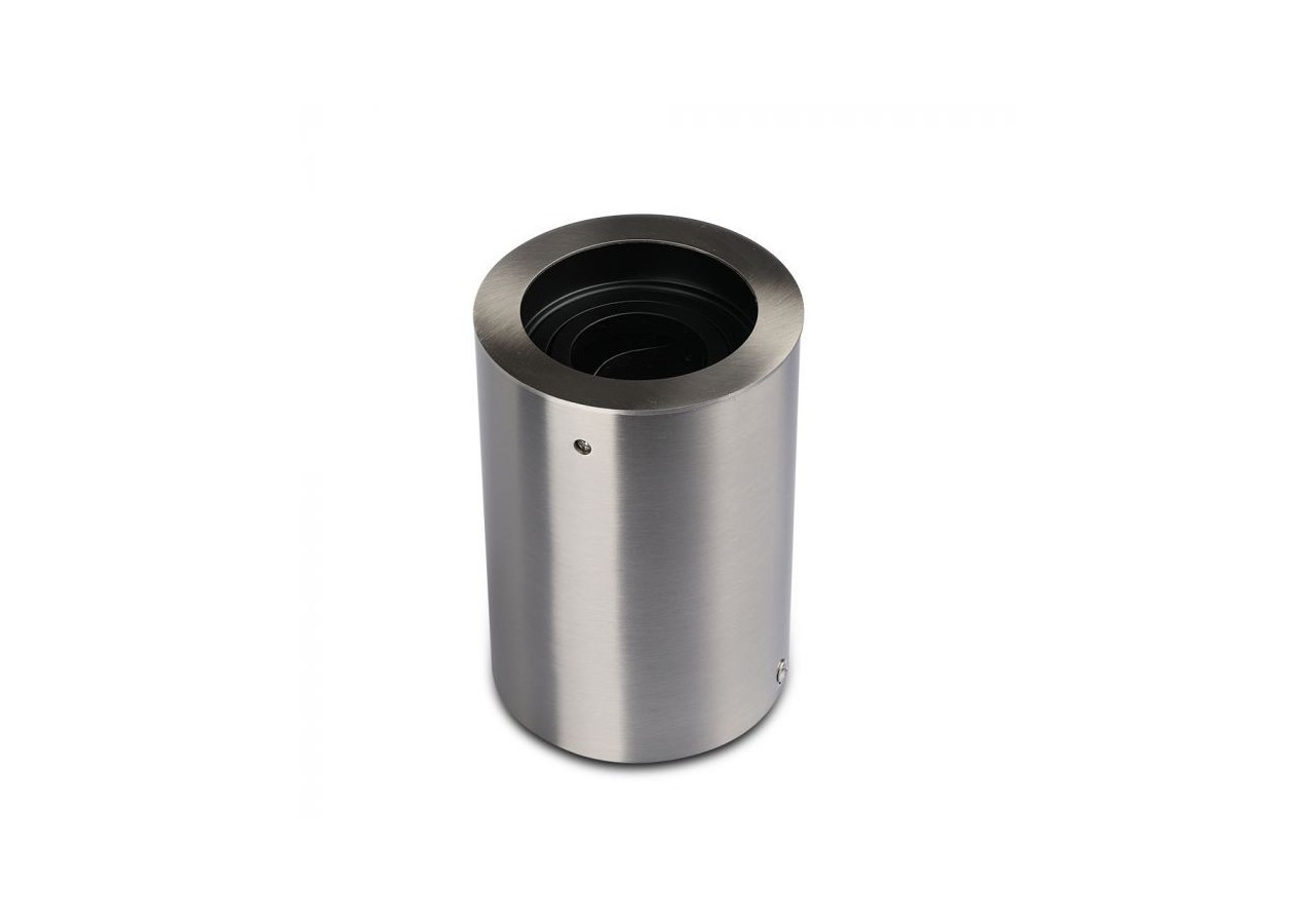 Raccord GU10 Rond Nickel Satiné