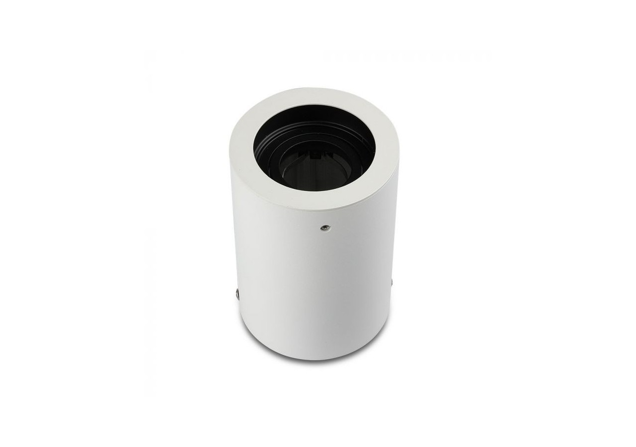Raccord GU10 Rond Blanc