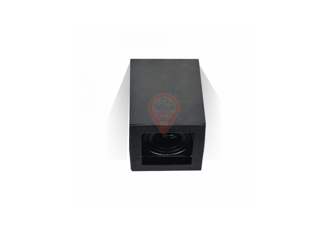 Raccord GU10 Carré Noir