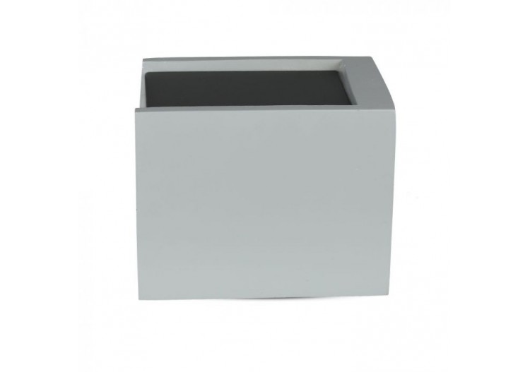 GU10 raccord surface en béton avec pistolet carré inférieur noir