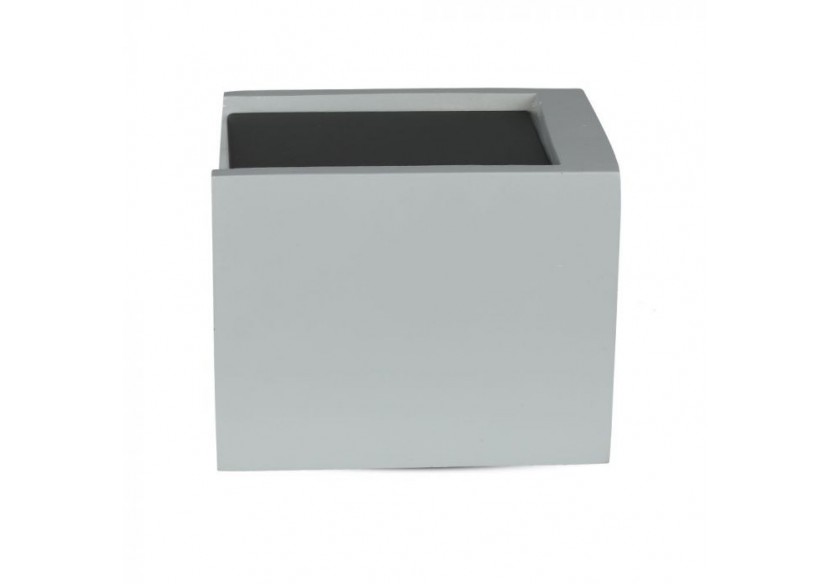 GU10 raccord surface en béton avec pistolet carré inférieur noir