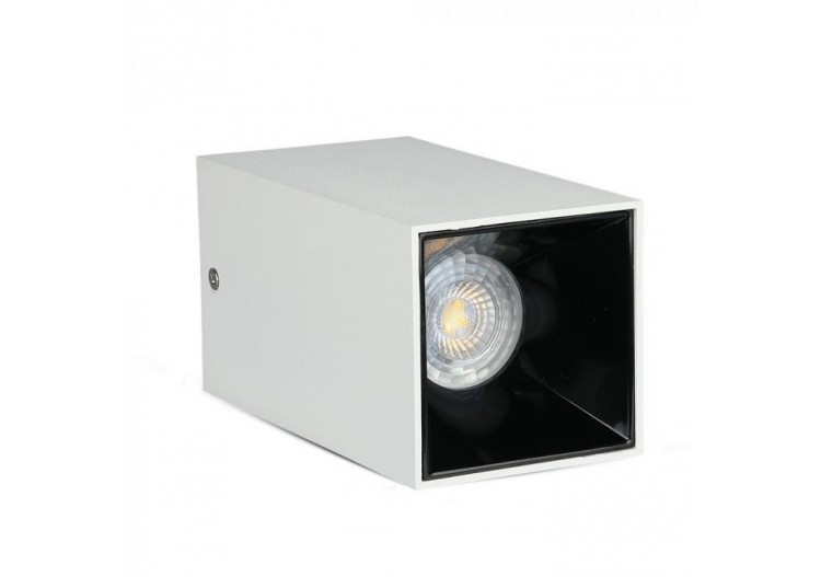 Raccord GU10 Carré Blanc & Noir