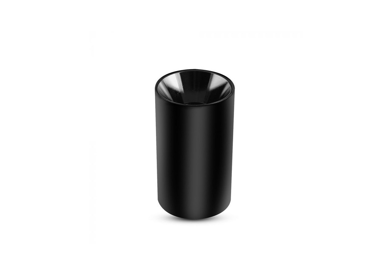 Raccord GU10 Rond Noir