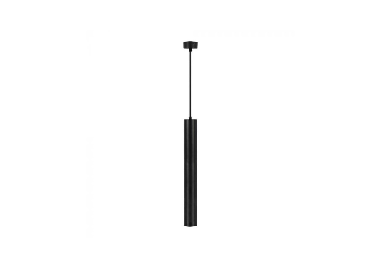 1xGU10 Pendentif Suspendu Noir D:60x500mm