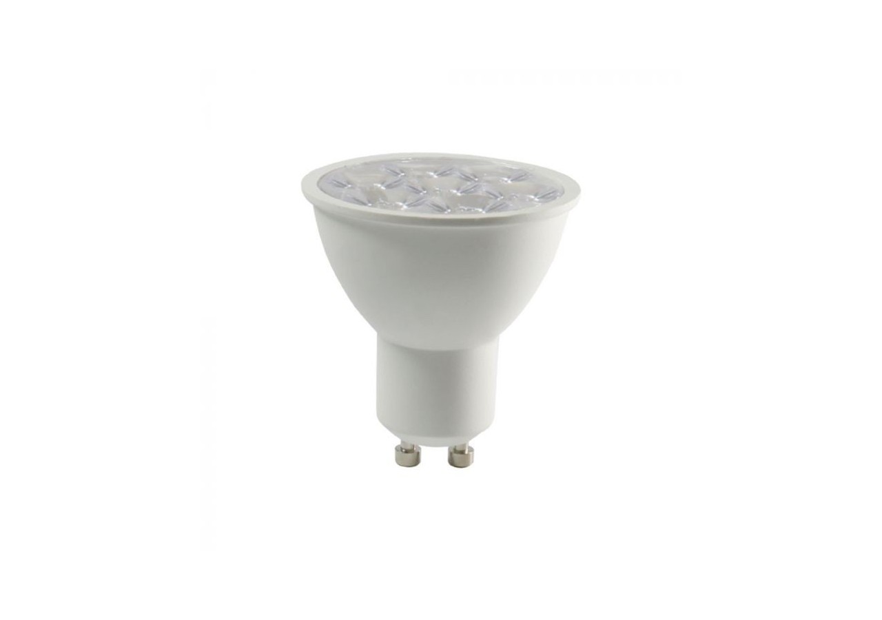Spot LED SAMSUNG Chip GU10 6W Ondulation Cache Lentille Plastique 10° 4000K