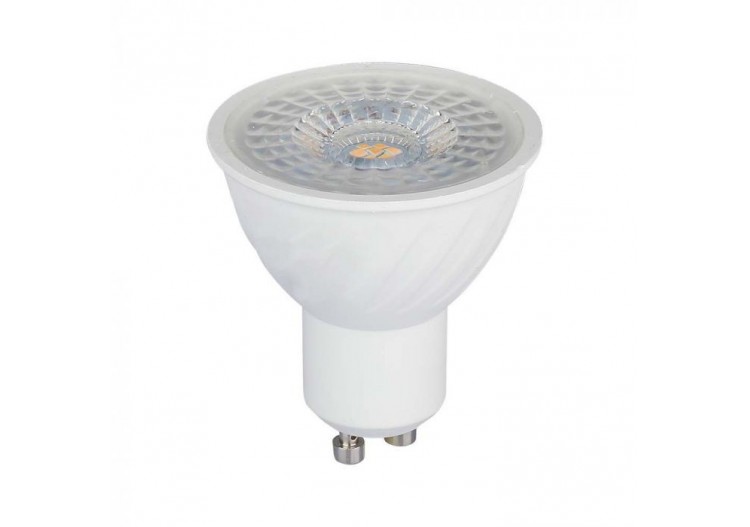 Spot LED SAMSUNG CHIP - GU10 6,5W Ondulation Plastique 110`D 4000K