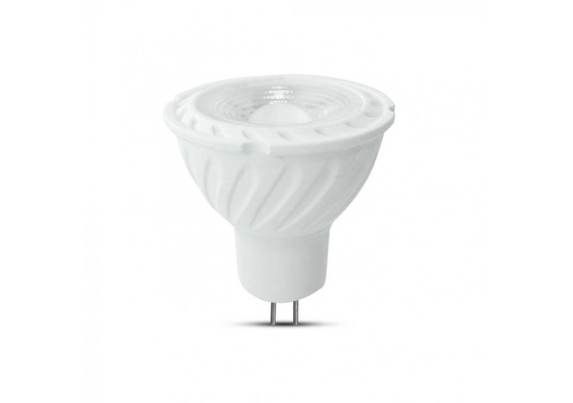 Spot LED SAMSUNG Chip GU5.3 6W MR16 Ondulation Plastique 110° 6500K