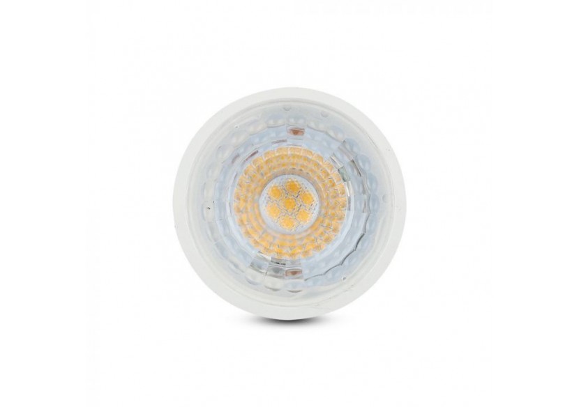 Spot LED SAMSUNG CHIP - GU10 6,5W Ondulation Plastique 38°D 6400K
