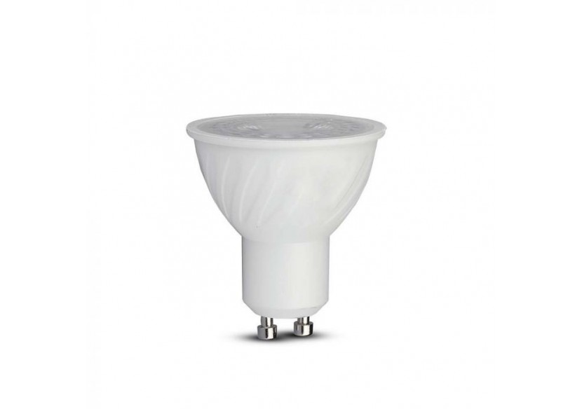 Spot LED SAMSUNG CHIP - GU10 6,5W Ondulation Plastique 38` Gradable 6400K Spot LED SAMSUNG CHIP - GU10 6,5W Ondulation Plastique 38` Gradable 6400K