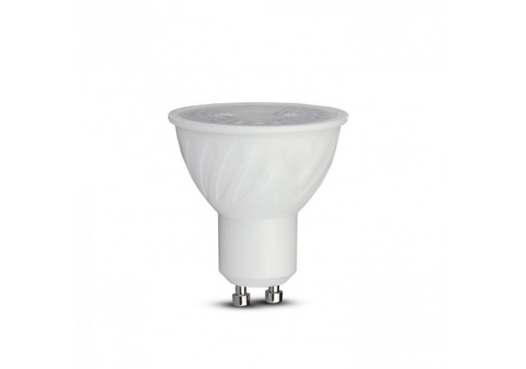 Spot LED SAMSUNG CHIP - GU10 6,5W Ondulation Plastique 38` Gradable 4000K