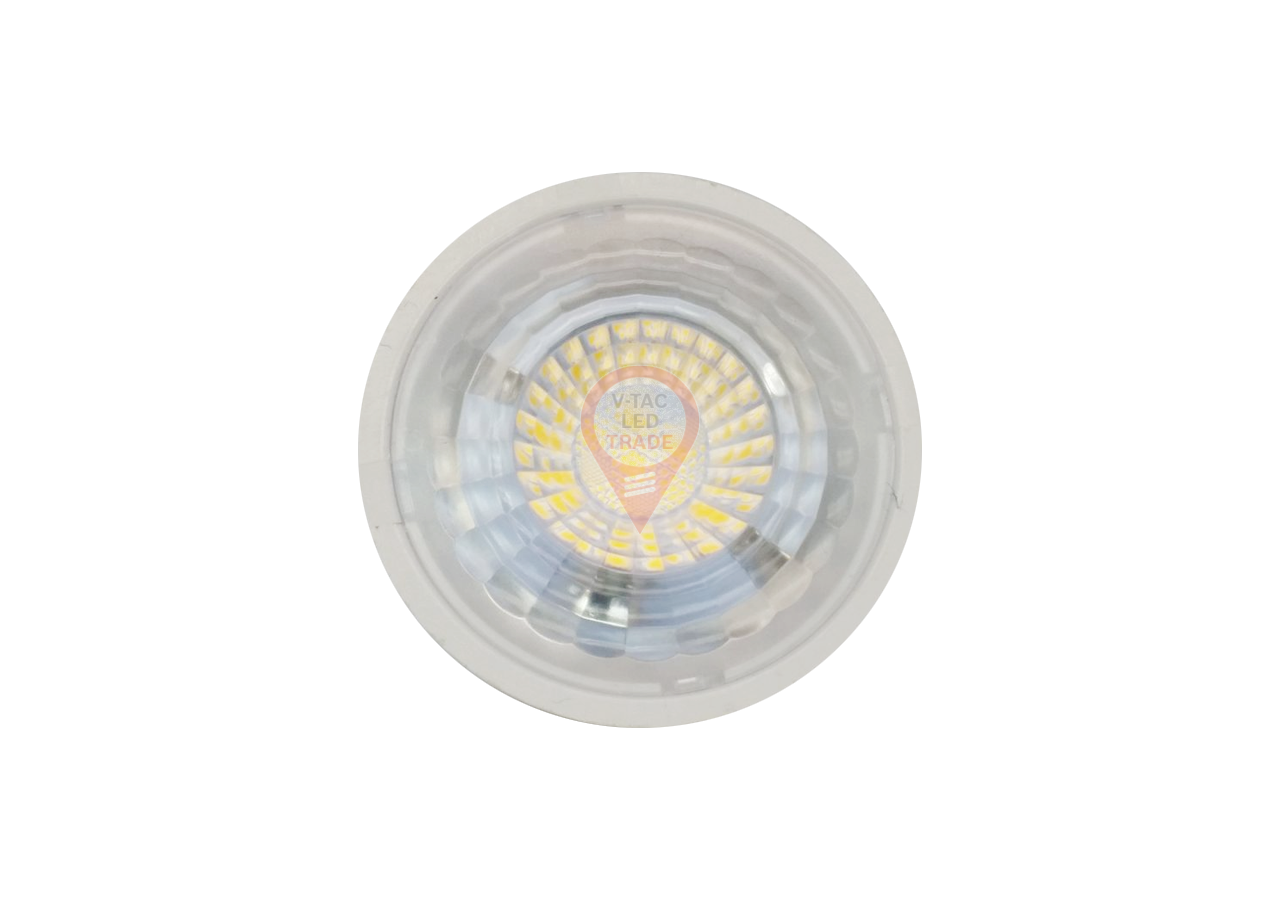 Spot LED - 7W GU10 Plastique avec Lentille Blanc Intensité Variable
