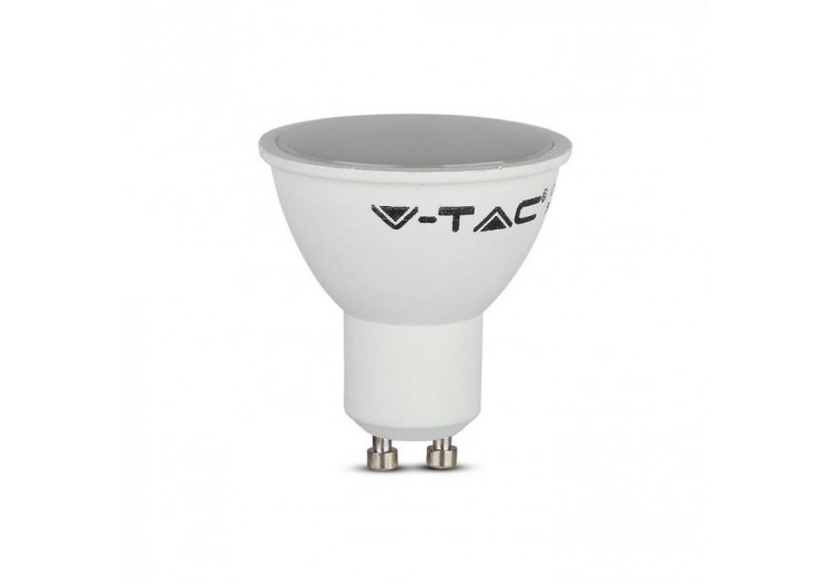 Spot LED 4,5W GU10 SMD Couvercle Laiteux Plastique Blanc 6500K