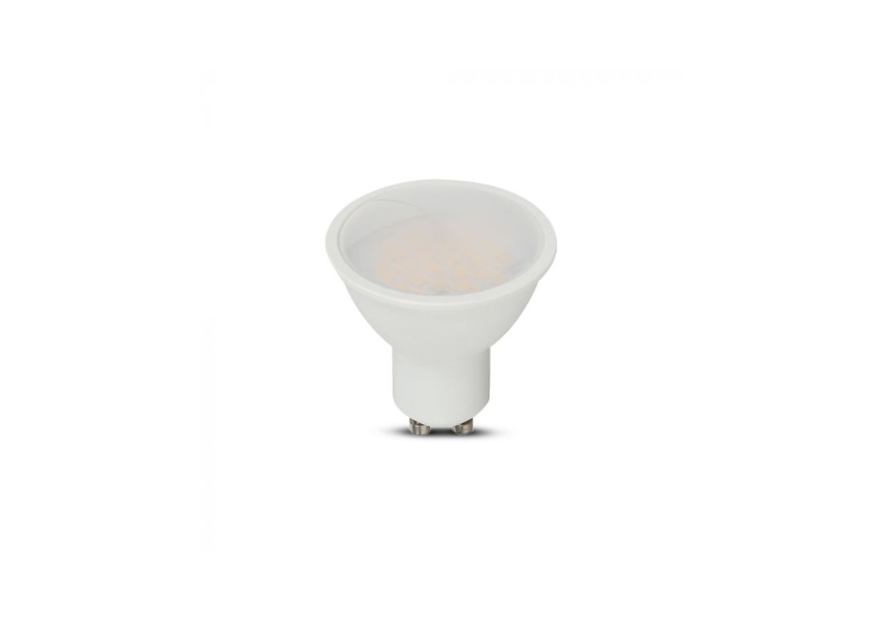 Spot LED SAMSUNG Chip GU10 10W Couvercle Laiteux Plastique 3000K