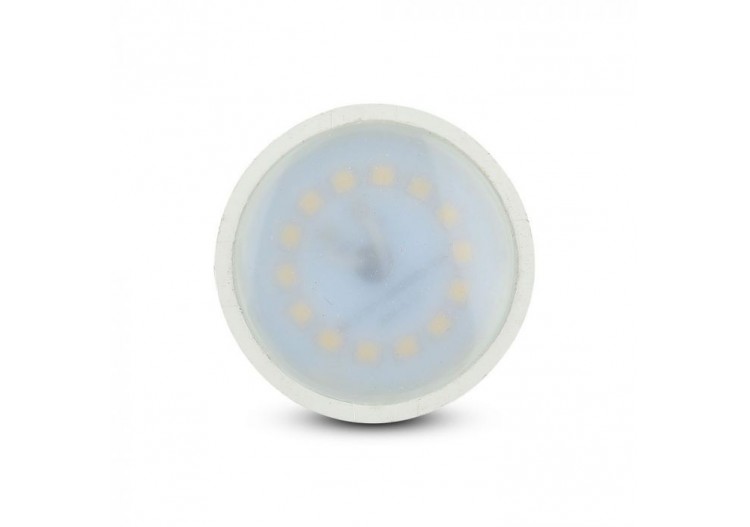 Spot LED - 3,5W GU10 Couvercle Laiteux Contrôle RF RVB + 6400K