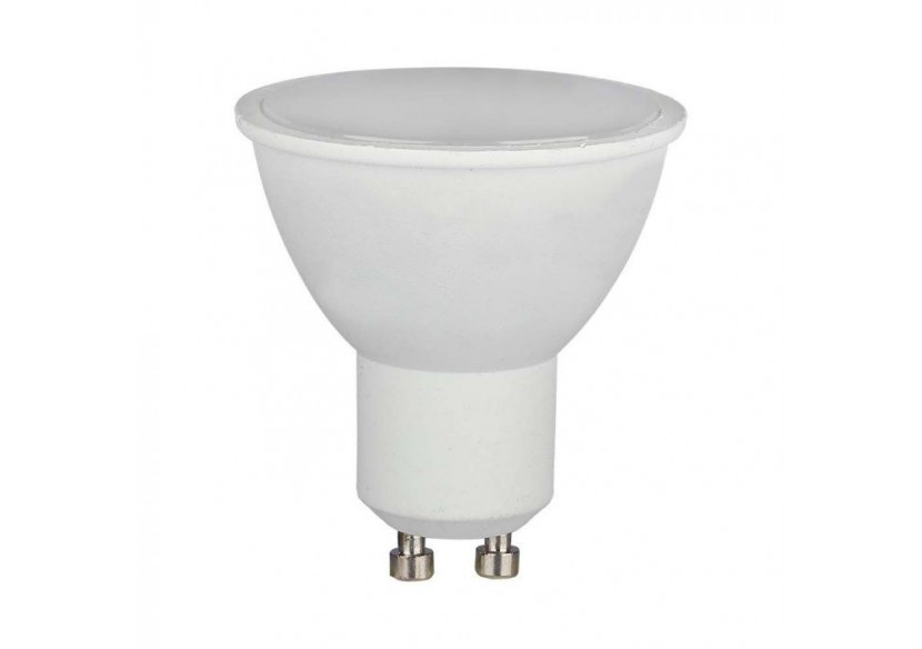 Spot LED 5,5W GU10 Couvercle Laiteux Plastique RGB + 4000K Spot LED 5,5W GU10 Couvercle Laiteux Plastique RGB + 4000K