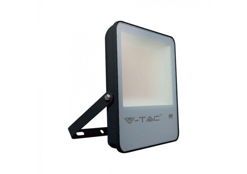 Projecteur LED 100W SMD Puce SAMSUNG Corps Noir 4000K 137 lm/W