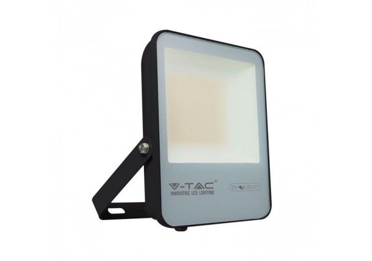 Projecteur LED 30W Corps Noir 3000K 150 lm/W