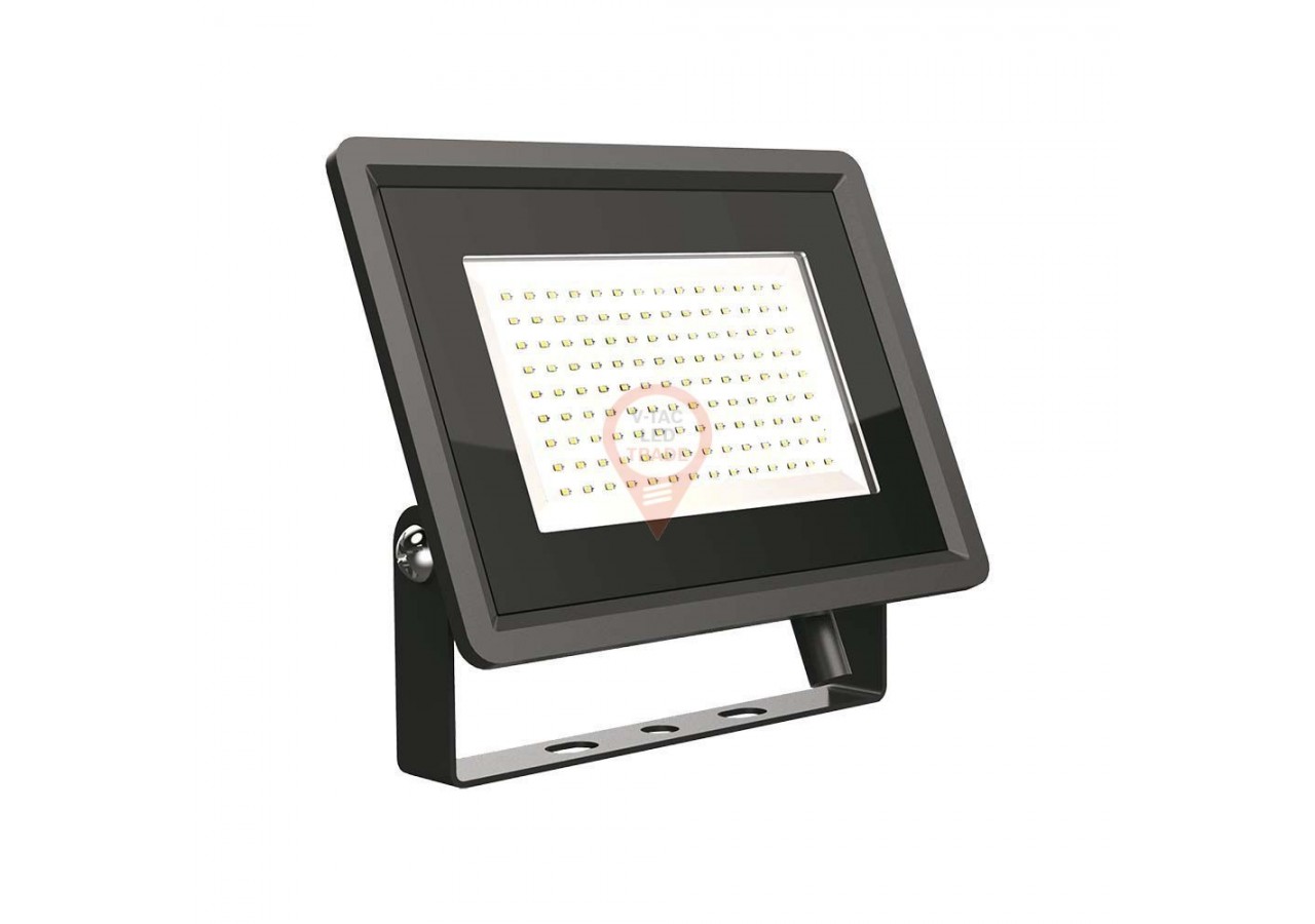 Projecteur LED 100W SMD Série F Corps Noir 4000K