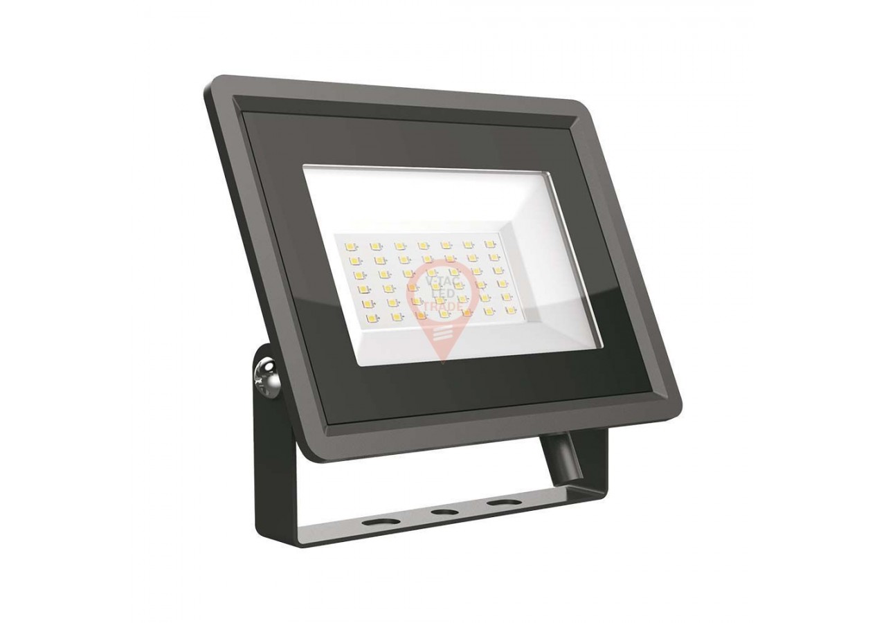 Projecteur LED 30W SMD Corps Noir 3000K