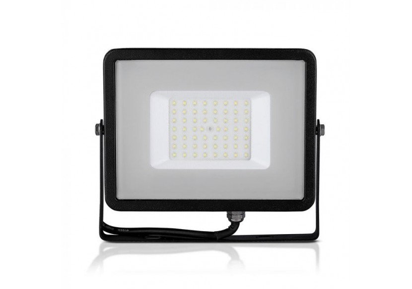 Projecteur LED 10W SAMSUNG CHIP Corps Noir SMD Blanc Chaud