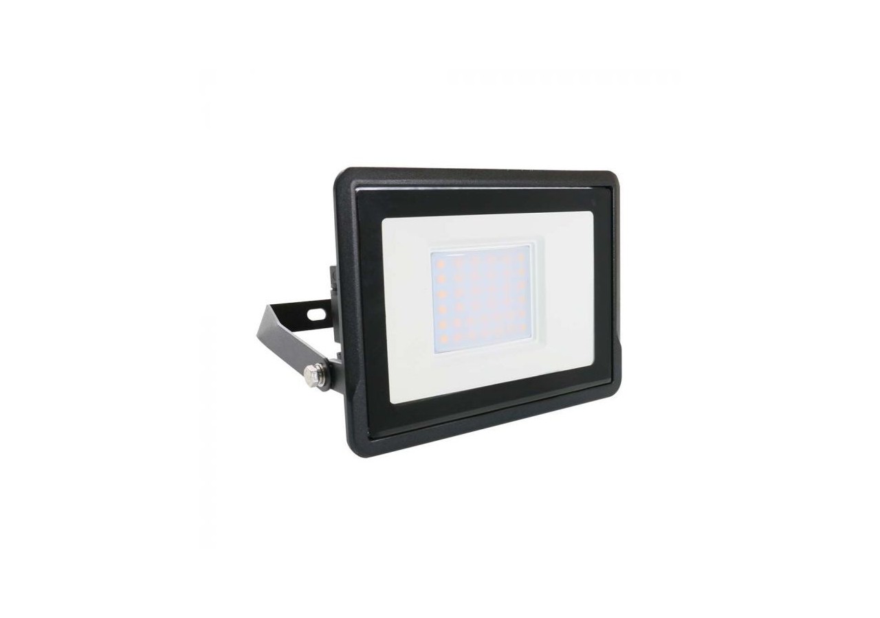 Projecteur LED 30W Puce SAMSUNG Corps Noir 3000K