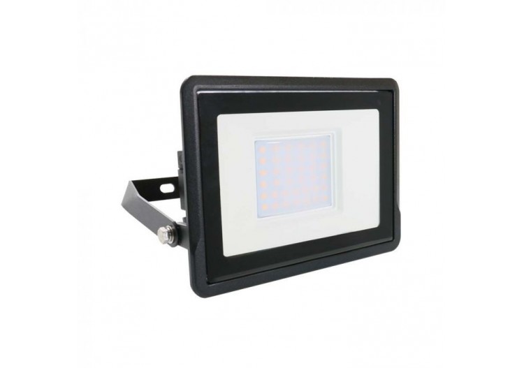 Projecteur LED 30W Puce SAMSUNG Corps Noir 6400K