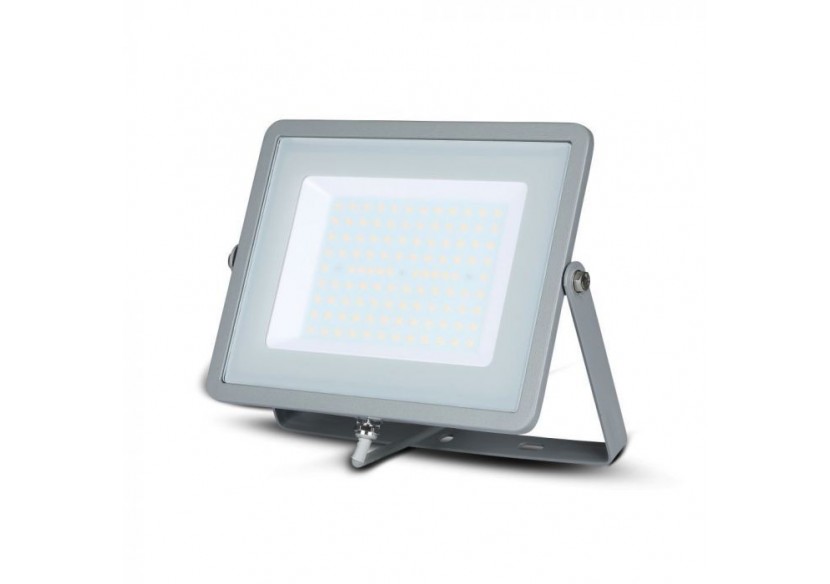 Projecteur LED 100W SMD SAMSUNG Chip G2 Corps Gris 4000K