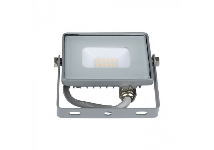 Projecteur LED 10W SAMSUNG CHIP Corps Gris SMD Blanc Naturel