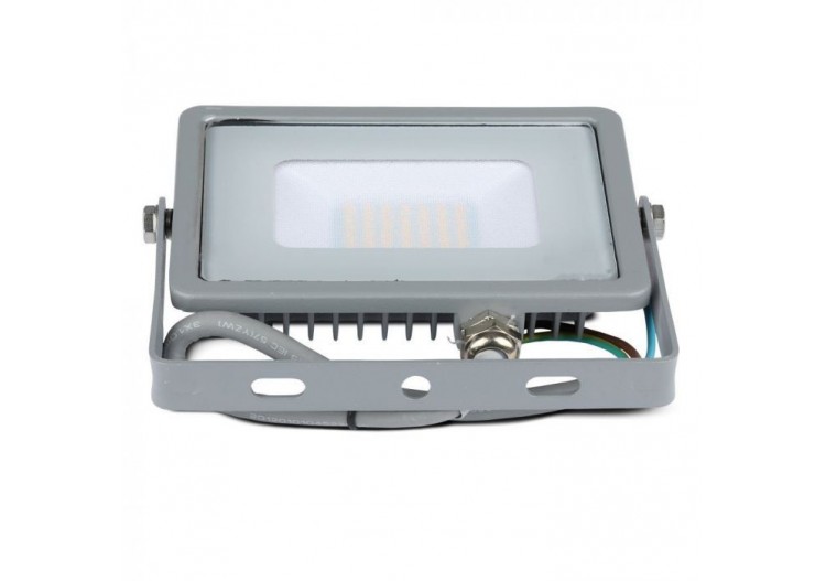 Projecteur LED 20W SAMSUNG CHIP Corps Gris SMD Blanc Chaud