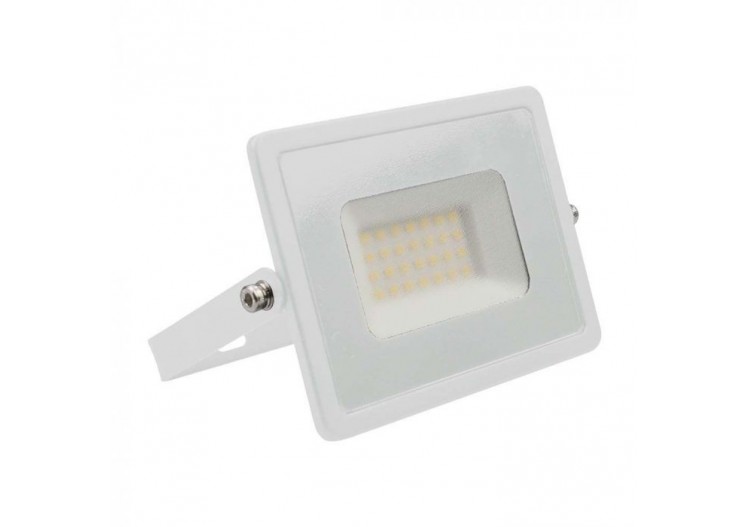 Projecteur LED 30W SMD Série E Corps Blanc 3000K