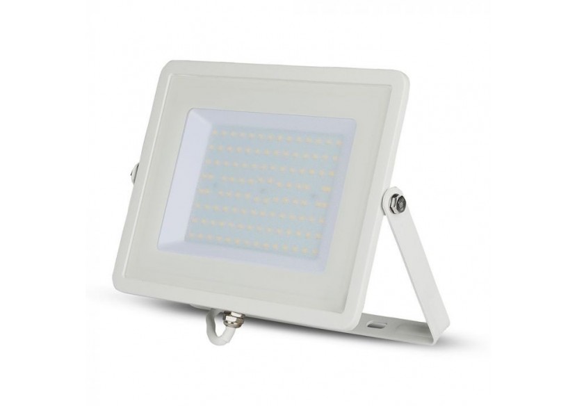 Projecteur LED 100W SMD SAMSUNG Puce G2 Corps Blanc 6500K