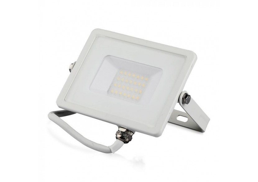 Projecteur LED 20W SAMSUNG CHIP Corps Blanc SMD Blanc