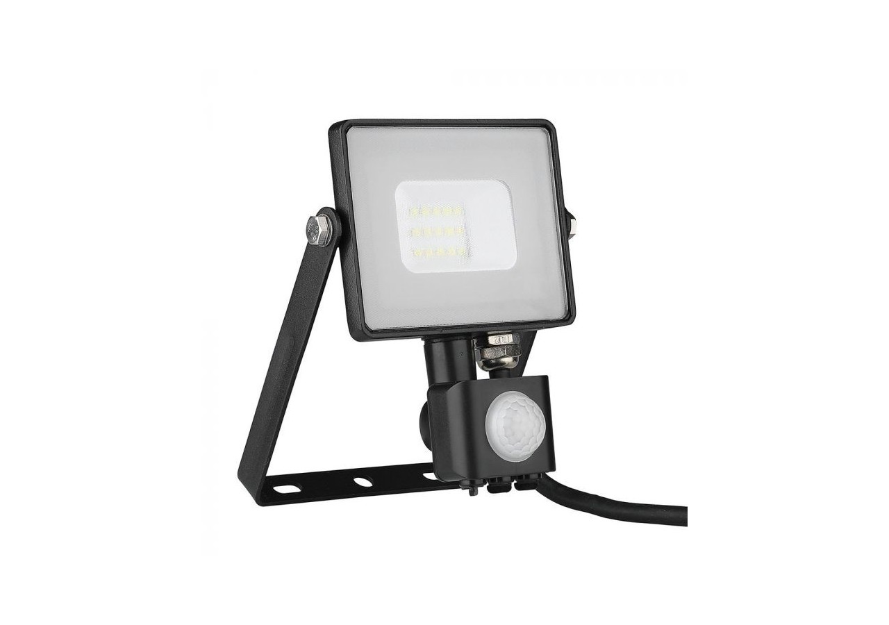 Projecteur LED à Capteur 10W SAMSUNG CHIP Fonction Coupure Corps Noir 4000K