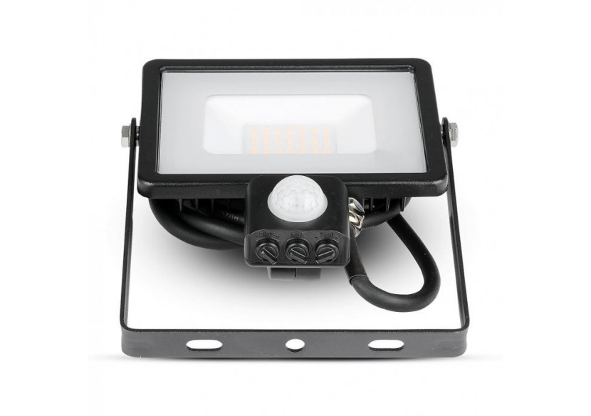 Projecteur LED à Capteur 20W SAMSUNG CHIP Fonction Coupure Corps Noir 3000K