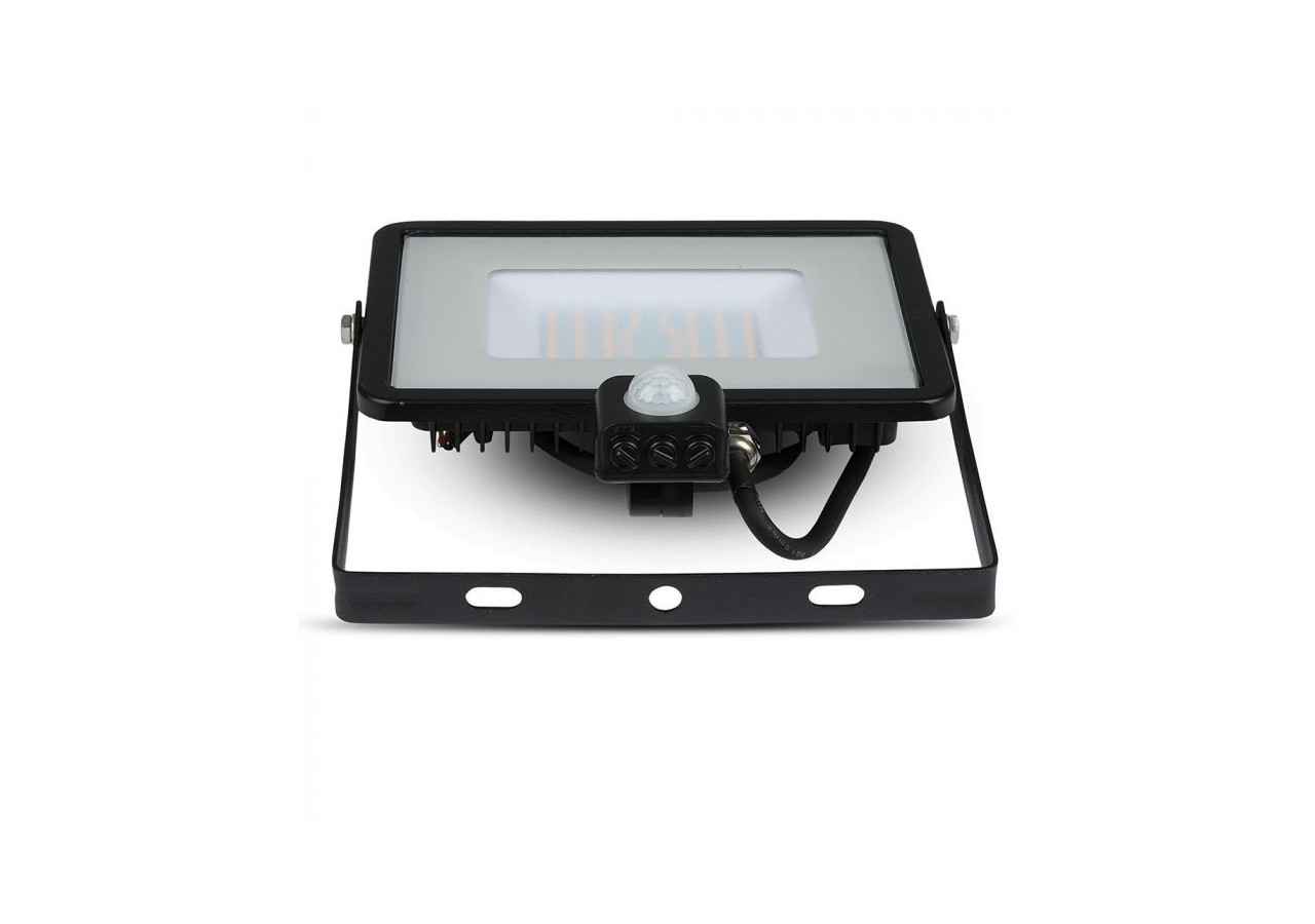 Projecteur LED à Capteur 50W SAMSUNG CHIP Fonction Coupure Corps Noir 4000K