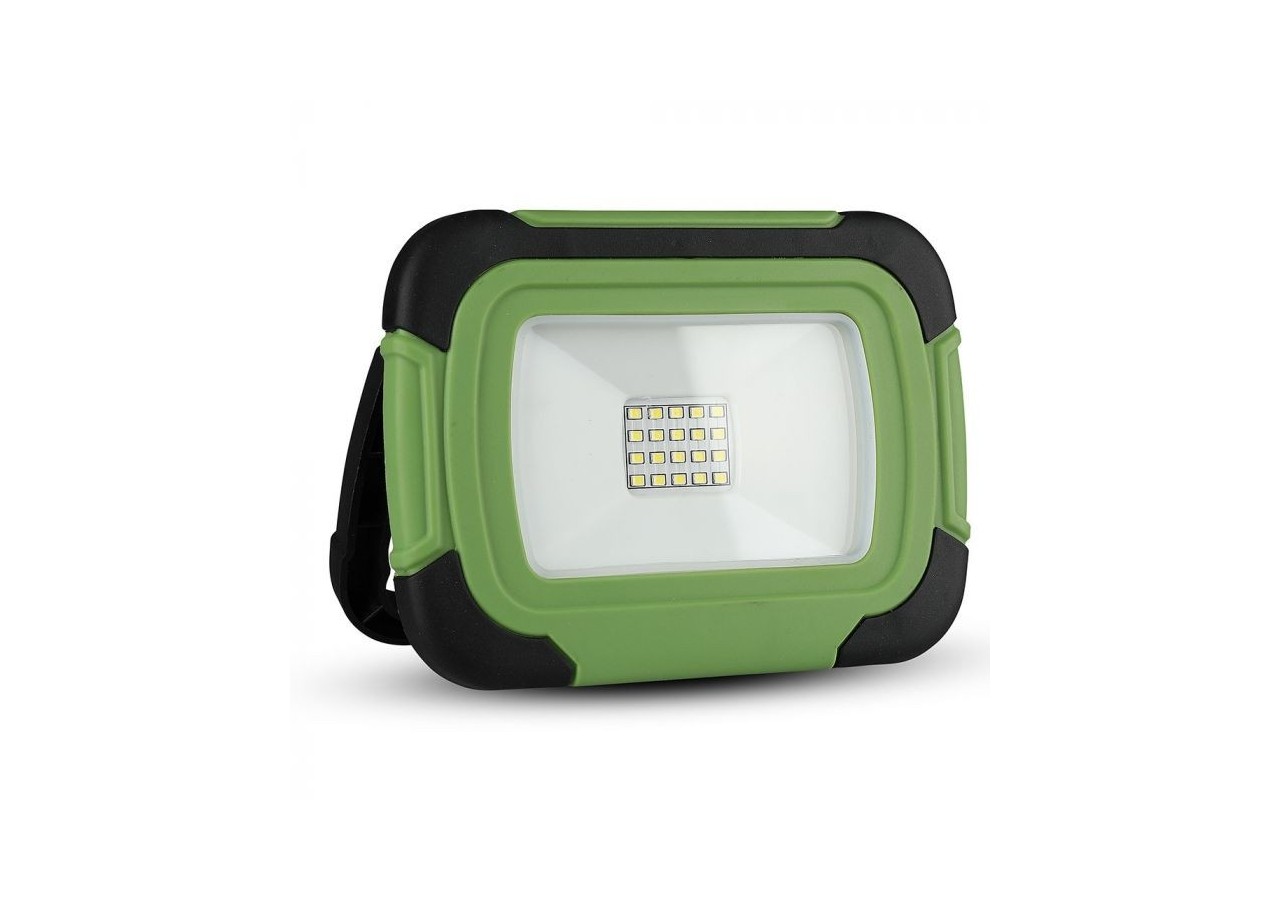 Projecteur LED 10W Rechargeable Puce SAMSUNG IP44 6400