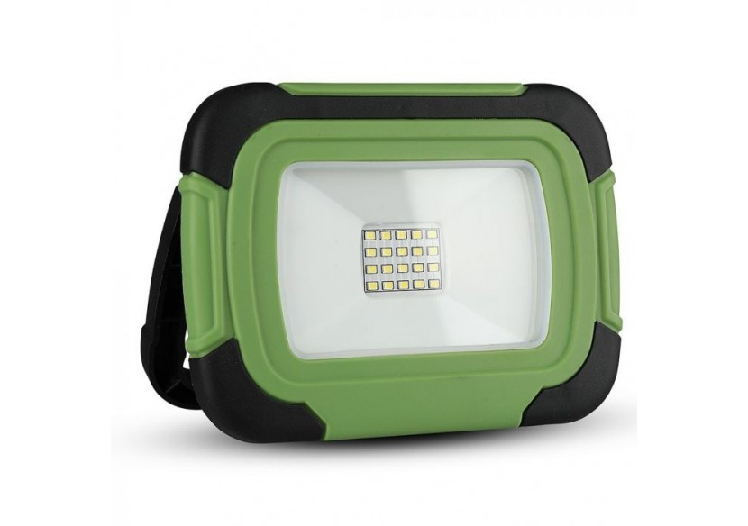 Projecteur LED 10W Rechargeable Puce SAMSUNG IP44 6400