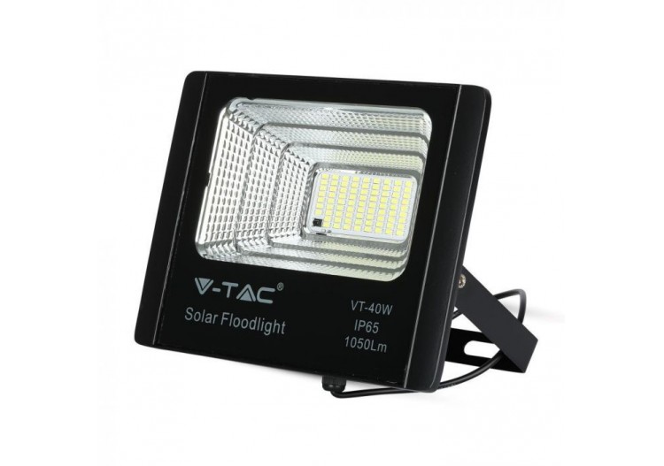 Panneau Solaire 16W avec Projecteur LED 6000K