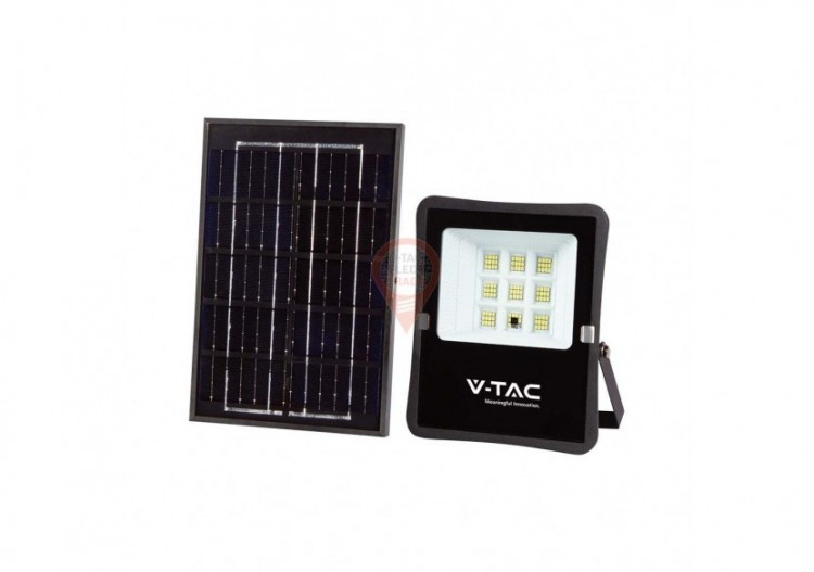 Projecteur Solaire LED 6W 6400K