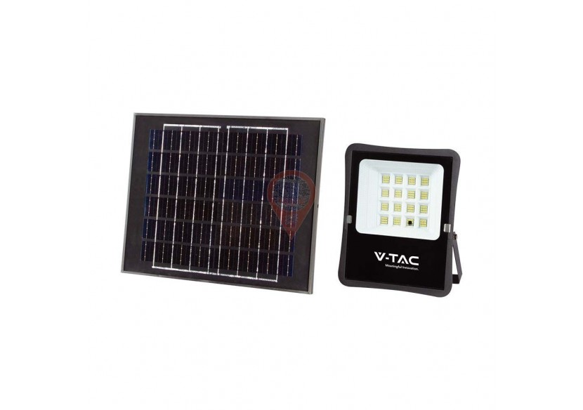 Projecteur Solaire LED 12W 6400K