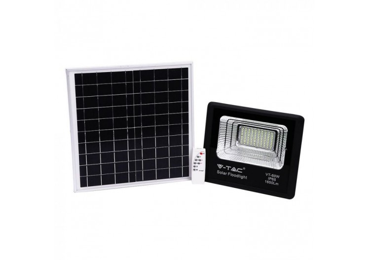 Panneau Solaire 20W avec Projecteur LED 6000K