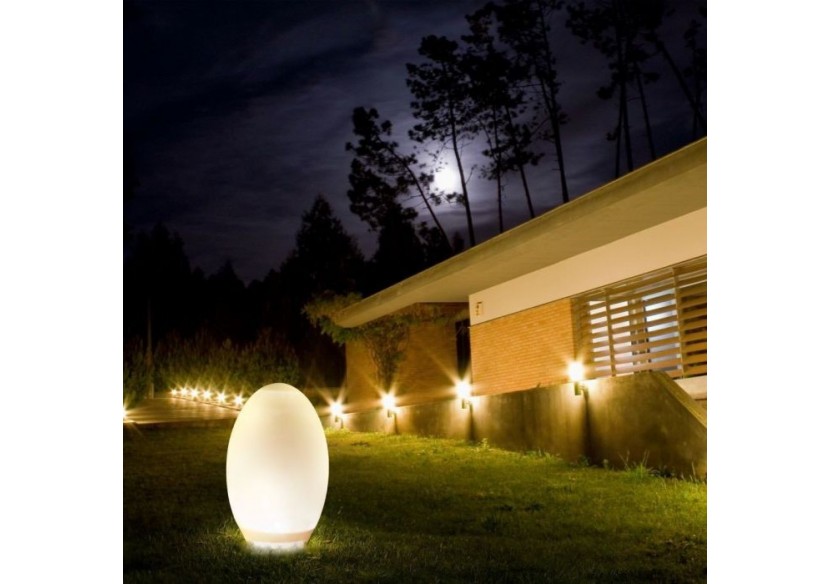 Lumière d'oeuf solaire LED RVB