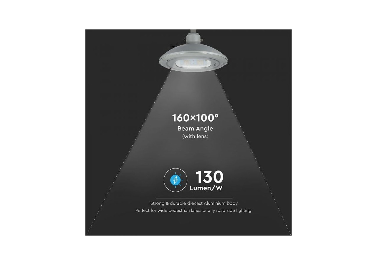 Lampadaire LED Suspendu Puce SAMSUNG - 100W 4000K 302Z+ Classe II Type 3M Inventonics 0-10V