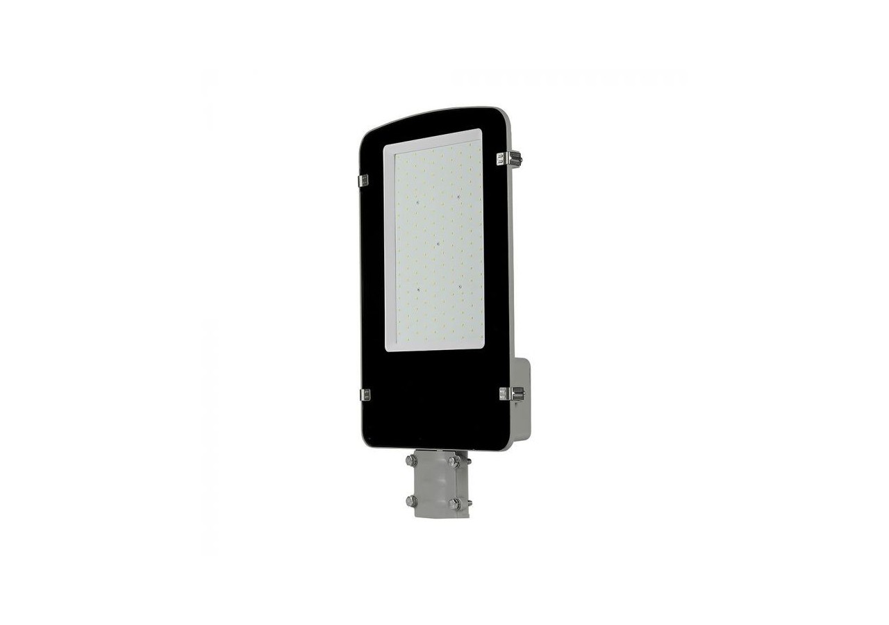 Réverbère LED SAMSUNG Puce A++ 5 ans de garantie 100W Corps gris 6500K