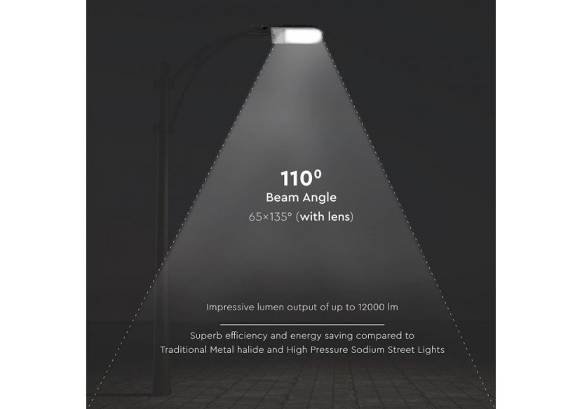 Lampadaire LED Puce SAMSUNG 3 ans de garantie - 50W 6400K