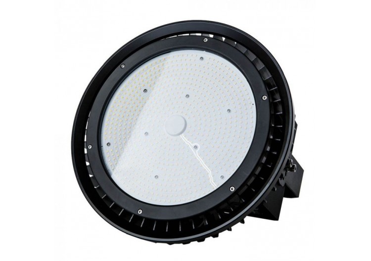 500W LED Haute Baie Meanwell transformateur dimmable Corps Noir - Blanc