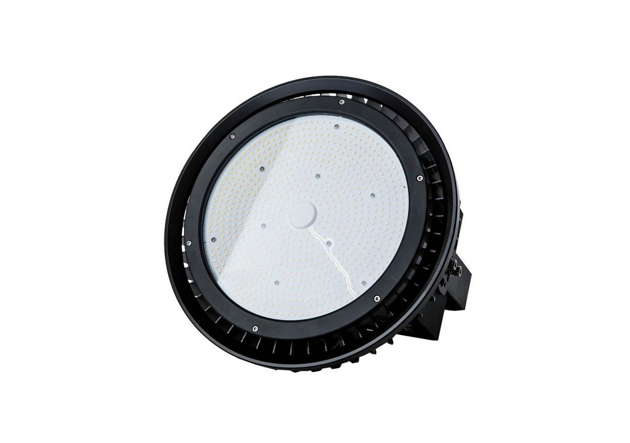 500W LED Haute Baie Meanwell transformateur dimmable Corps Noir - Blanc